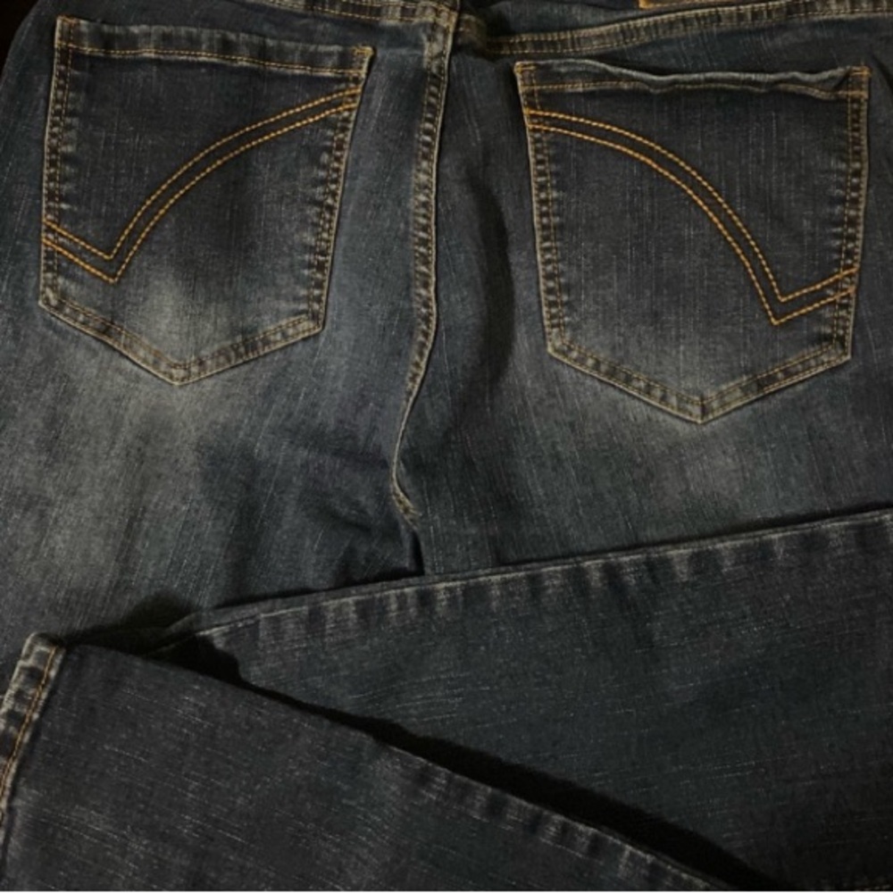 Ring of Fire Men's Distressed Denim Jeans - Picture 2 of 5